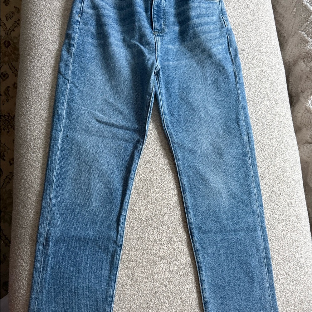 LOFT High Rise “The Slim” Blue Denim Jeans - 26P
